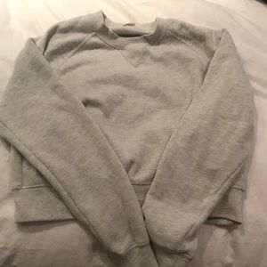 Brandy Melville grey crewneck (small)